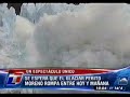 la caida del glaciar perito moreno