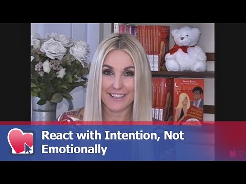 how to not react emotionally