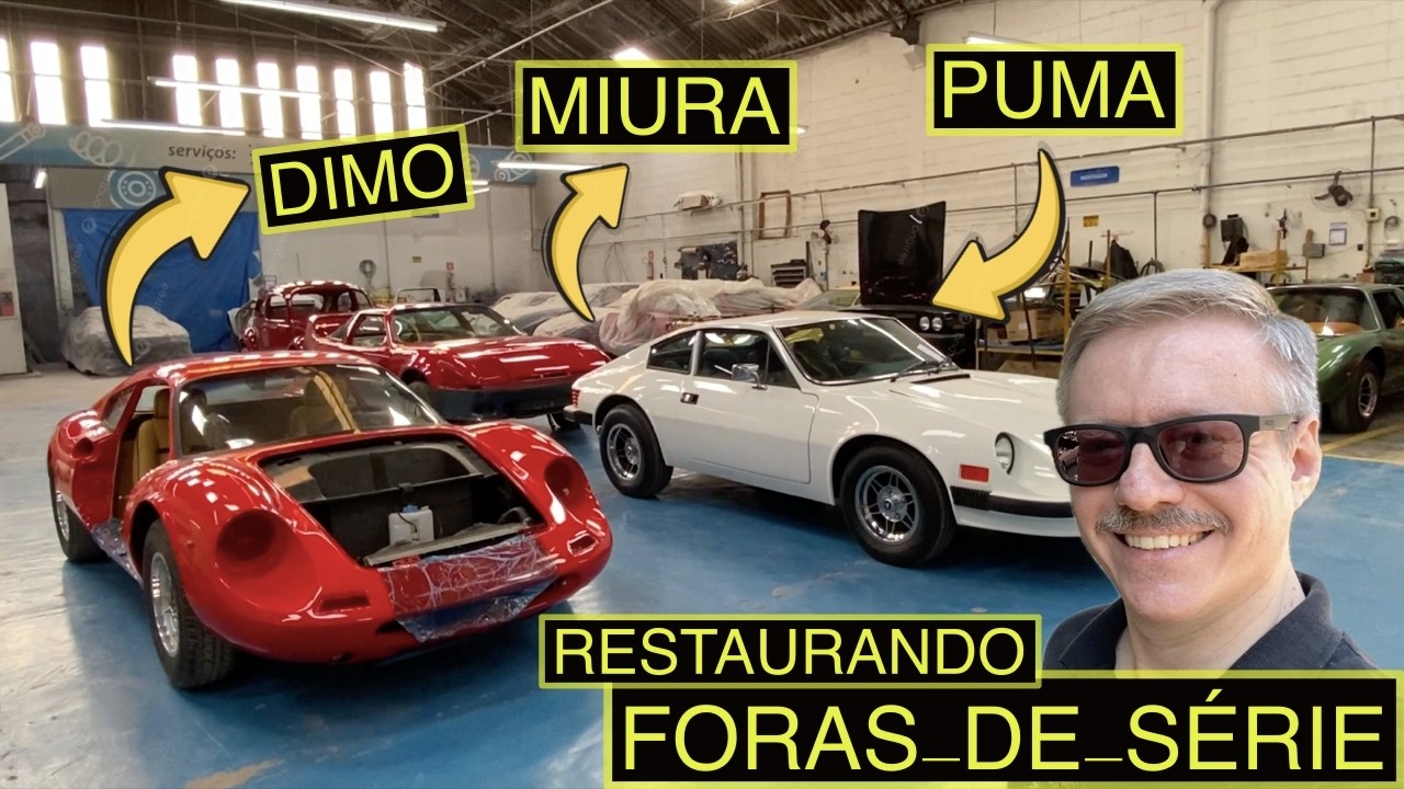 UMA OFICINA ESPECIALIZADA NA RESTAURAÇÃO DE FORAS-DE-SÉRIE | Garagem Vlog