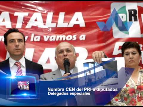 Nombra CEN del PRI a diputados como delegados especiales