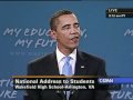 President Obama  - National Address to Students