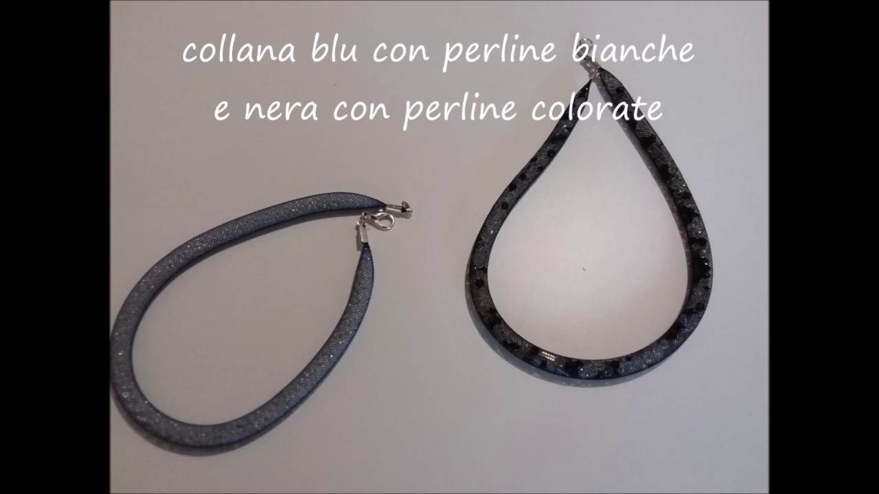 Tubolare di rete con perline DIY