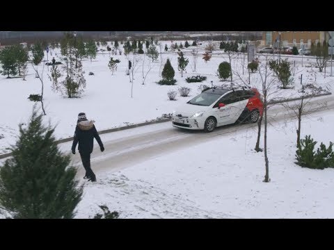 Яндекс показал испытания беспилотного автомобиля в снегу