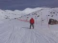 gaby en en la nieve