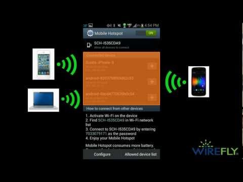 How To Turn Your Android Smartphone Into A Mobile Hotspot
