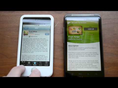 App Store - I compare the iPhone App Store vs the Android Market. Apps are a huge part of buying any smartphone and so is the way you get them. Apple with the iPhone and...
