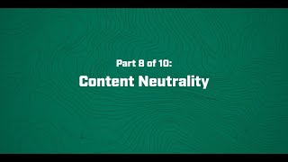 Content Neutrality