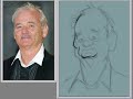 2/6- JoeBluhm paints a Bill Murray cartoon