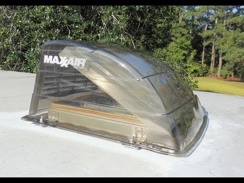 how to replace vent cover on travel trailer