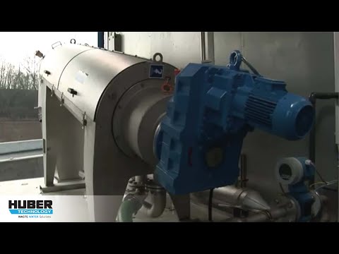 Video: HUBER Schneckenpresse Q-PRESS® - hier auf einer kommunalen Kläranlage