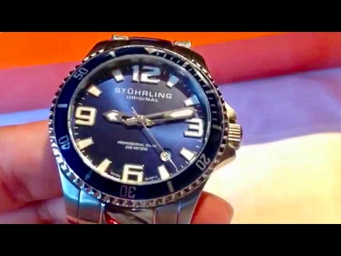 Stuhrling Original Divers 395.33U16 Aquadiver Regatta Champion Professional Watch