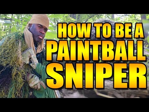 how to be a paintball sniper