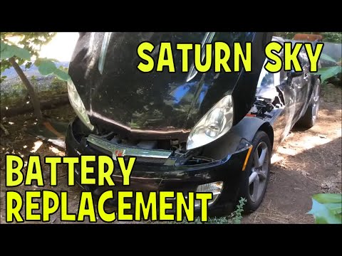 How to Replace Battery in a Saturn Sky
