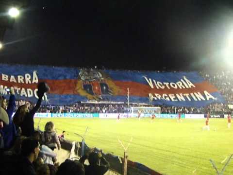 Video - Salida de Tigre y Boca a la cancha - La Barra Del Matador - Tigre - Argentina