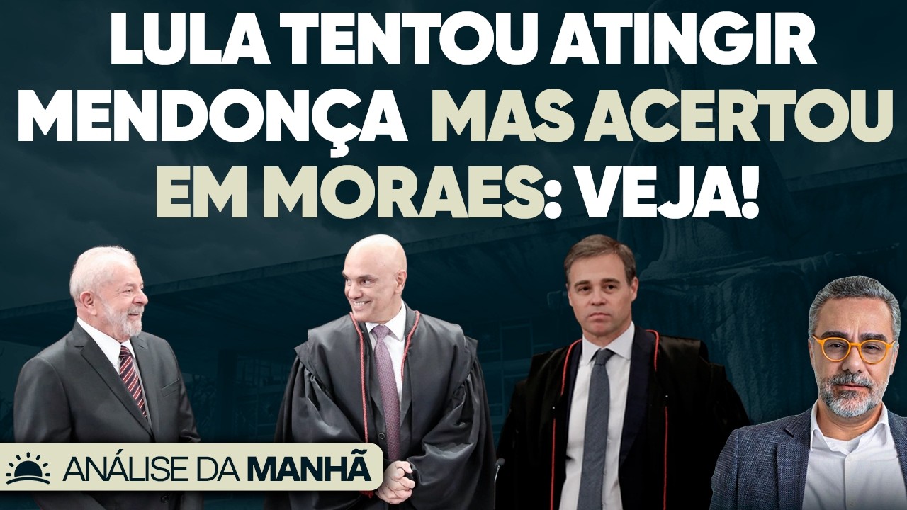 🚨 Lula Tentou Atingir Mendonça, Mas Acertou em Moraes: Veja!