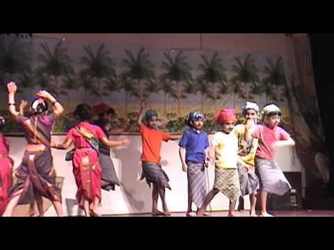 Marathi folk song - Marathi Class Kids of Valley Ranch - Coppell , dance to the tune of -