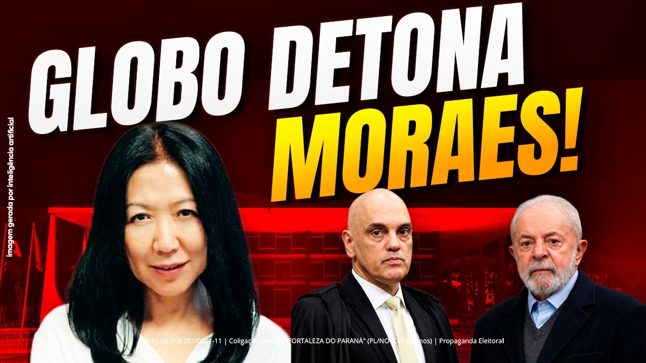 Imprensa Finalmente Admite: Moraes é Político de Toga!