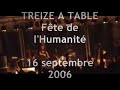 Treize a table - L'Etiquette Live