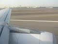 Etihad Airways Airbus A320-214 landing in Abu Dhabi, UAE