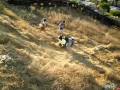 Power Wheels Kid Crashes Down Hill
