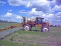 Spraying Conventional Corn with RoGator Spraying Conventional Corn with RoGator