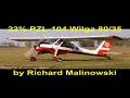 R/C Model PZL-104 Wilga 35/80 (23%) first flight