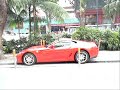 Red Ferrari 599 GTB Fiorano in Singapore Red Ferrari 599 GTB Fiorano in Singapore