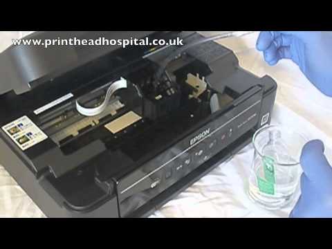 how to unclog epson printer head