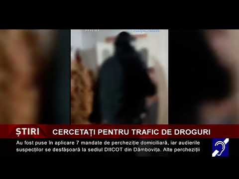 Percheziții pe raza județului Dâmbovița