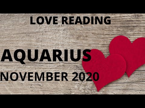 💕AQUARIUS LOVE READING NOVEMBER 2020💕- REMAIN POSITIVE 💓 HINDI TAROT CARD READING