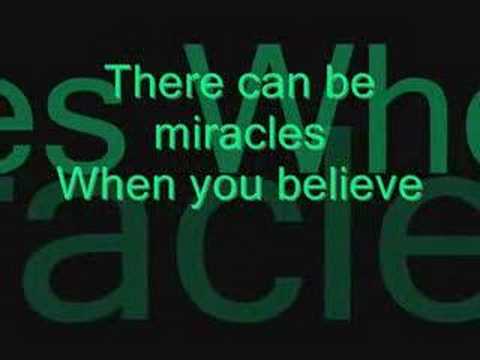 Mariah Carey & Whitney Houston - When you believe