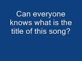 bring it on in it to win it song?