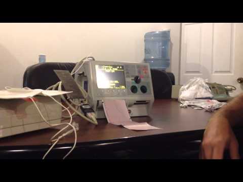 how to set time on zoll m series