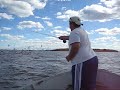 Phat Matt 3wt Schoolie Striper Action
