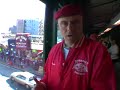 Curtis Sliwa at Forham Road Curtis Sliwa at Forham Road