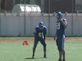 Mario Yu #51 special teams kick off