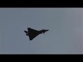 Eurofighter -Chicken- 6th stormy flight R/C TURBINE JET