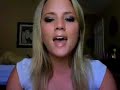 Me singing I hope you dance just for yourstruly259...yeay! Check out my new website Whitneyraenan.com too!! xoxo