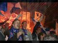 Fakkels tijdens Heerenveen-Helsingsborgs in Nieuw Noord Fakkels tijdens Heerenveen-Helsingsborgs in Nieuw Noord