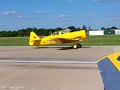 NATA T-6 Texan Formation Take Off