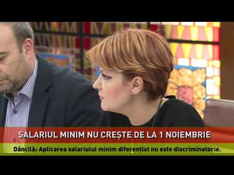 Salariul minim nu va creşte de la 1 noiembrie