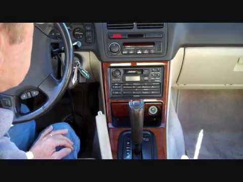 Acura Legend Stereo Removal 1991-1996