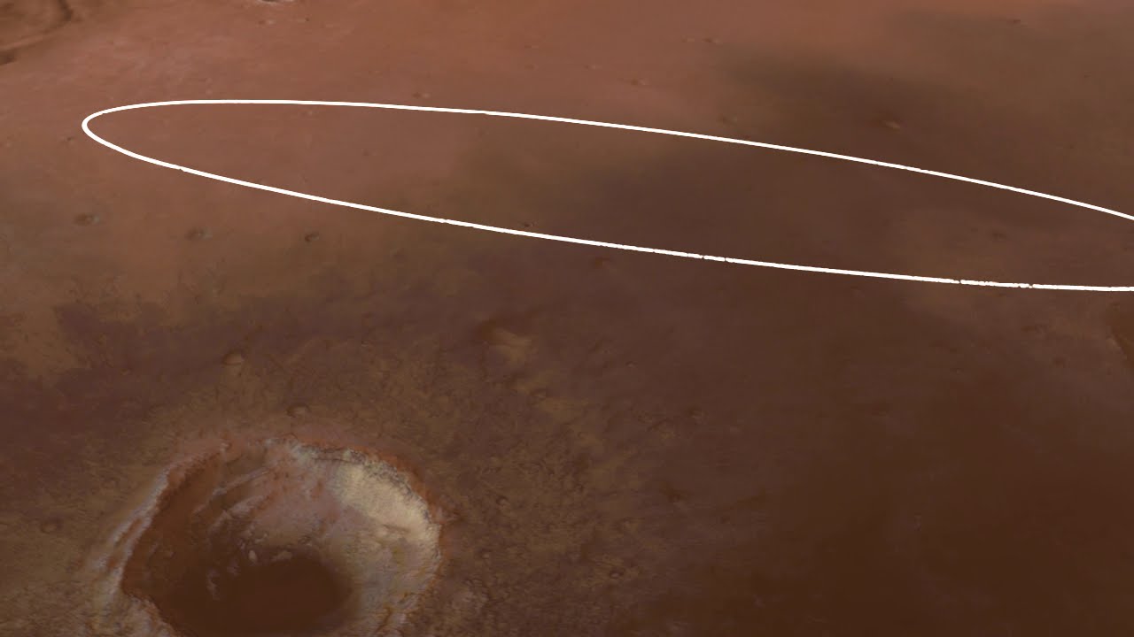 ЕКА показало место посадки марсианского ровера проекта «Экзомарс-2016». Фото.