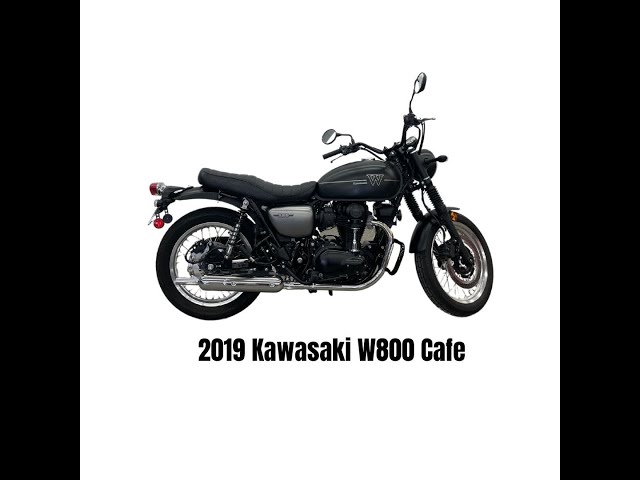 2019 Kawasaki EJ800BKF W800 Street ABS - V5159 - -No Payments fo in Sport Touring in Markham / York Region