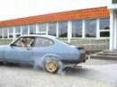 Ford Capri Burnout
