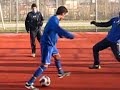 Fussballspiel nach dem Fr�hgebet