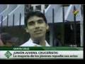 Los unionistas piden asilo en la catedral de Santa Cruz
