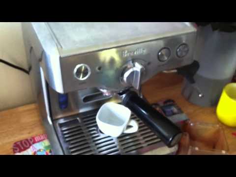 Beville 800ESXL Espresso Machine Full Length (Real Time No Edit recorded on iPhone 4)) Beville 800ESXL Espresso Machine Full Length (Real Time No Edit recorded on iPhone 4))