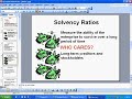 Ratio analysis