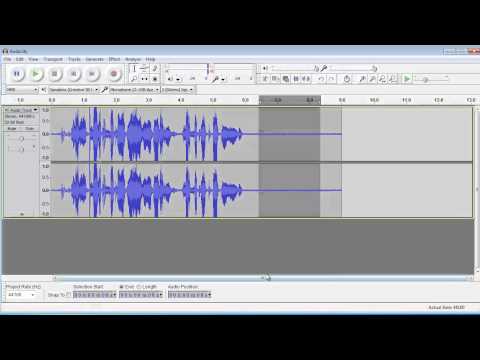 how to eliminate background noise in audacity